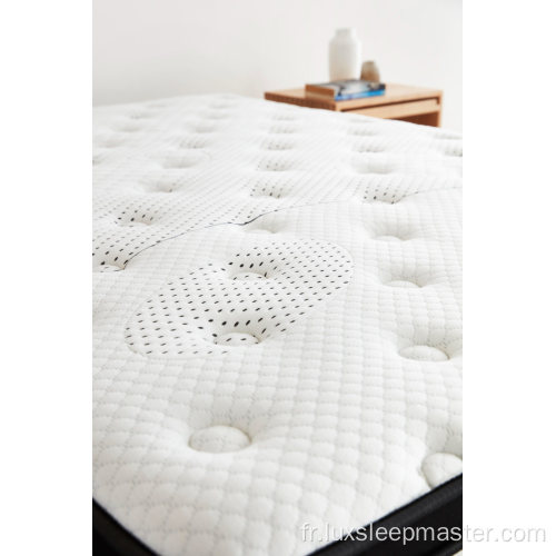 Matelas à ressorts en mousse à mémoire de forme dans une boîte